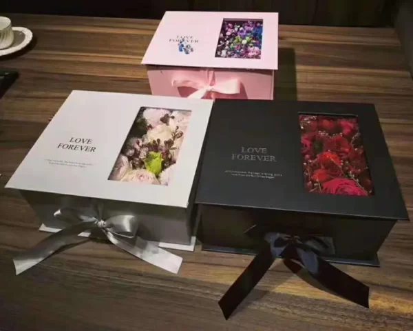 rigid cardboard box for gift, cosmetic, skin care products, toy , sweets, chocolate